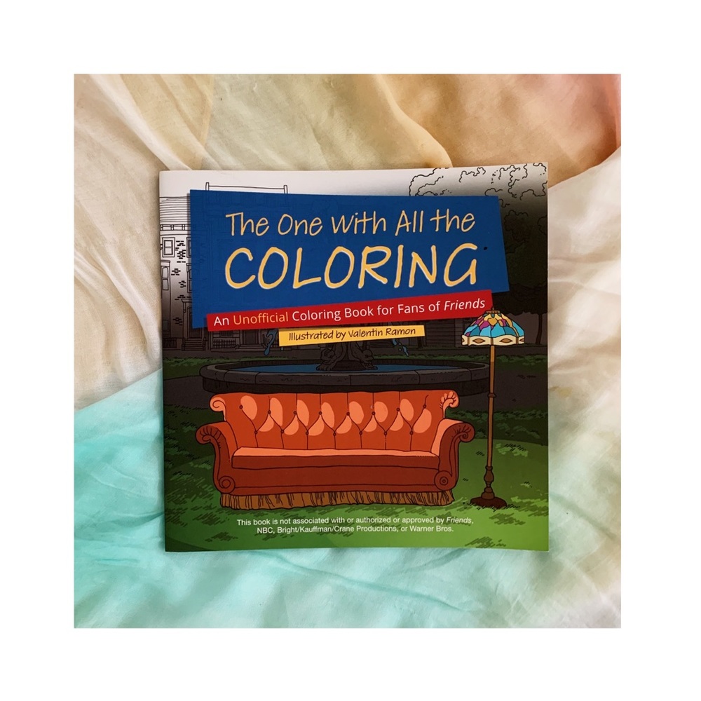 🌿Friends Coloring Book
